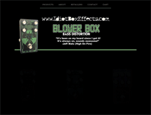 Tablet Screenshot of idiotboxeffects.com